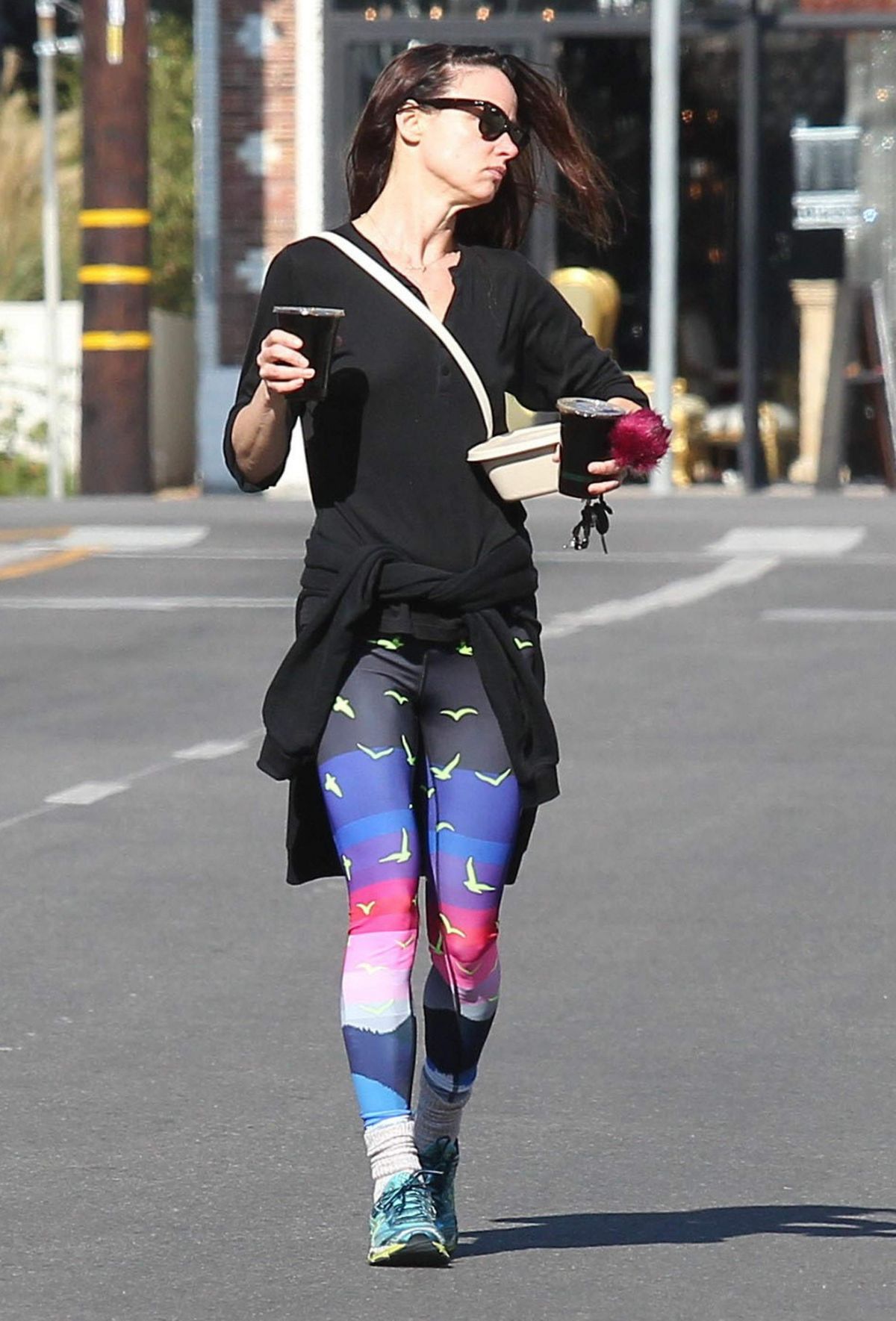 JULIETTE LEWIS Out and About in Los Angeles 12/30/2015 ...