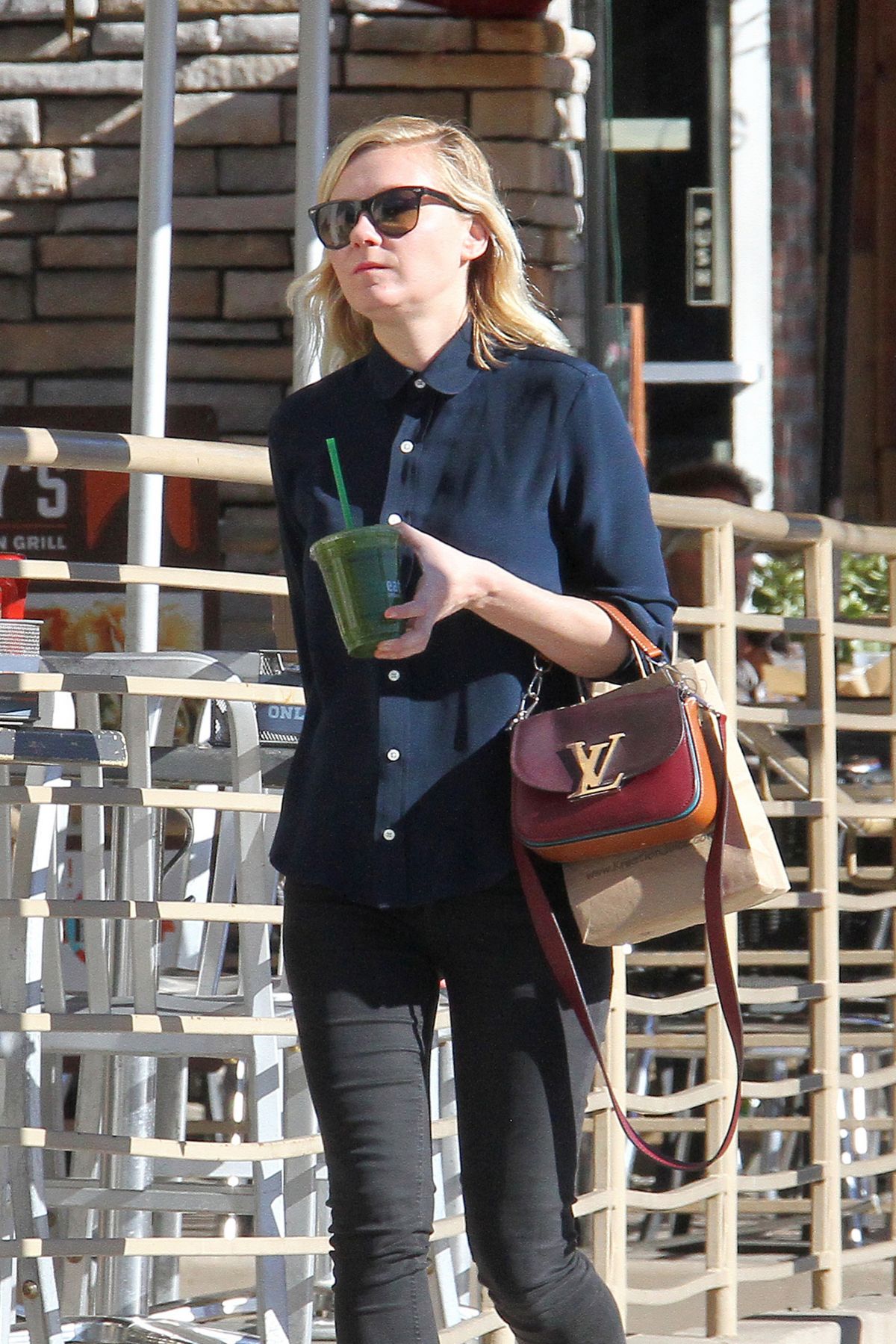 KIRSTEN DUNST Out and About in Los Angeles 12/18/2015 – HawtCelebs