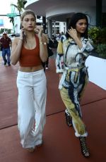 KYLIE JENNER and HAILEY BALDWIN Out Shopping in Miami 12/06/2015