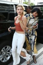 KYLIE JENNER and HAILEY BALDWIN Out Shopping in Miami 12/06/2015