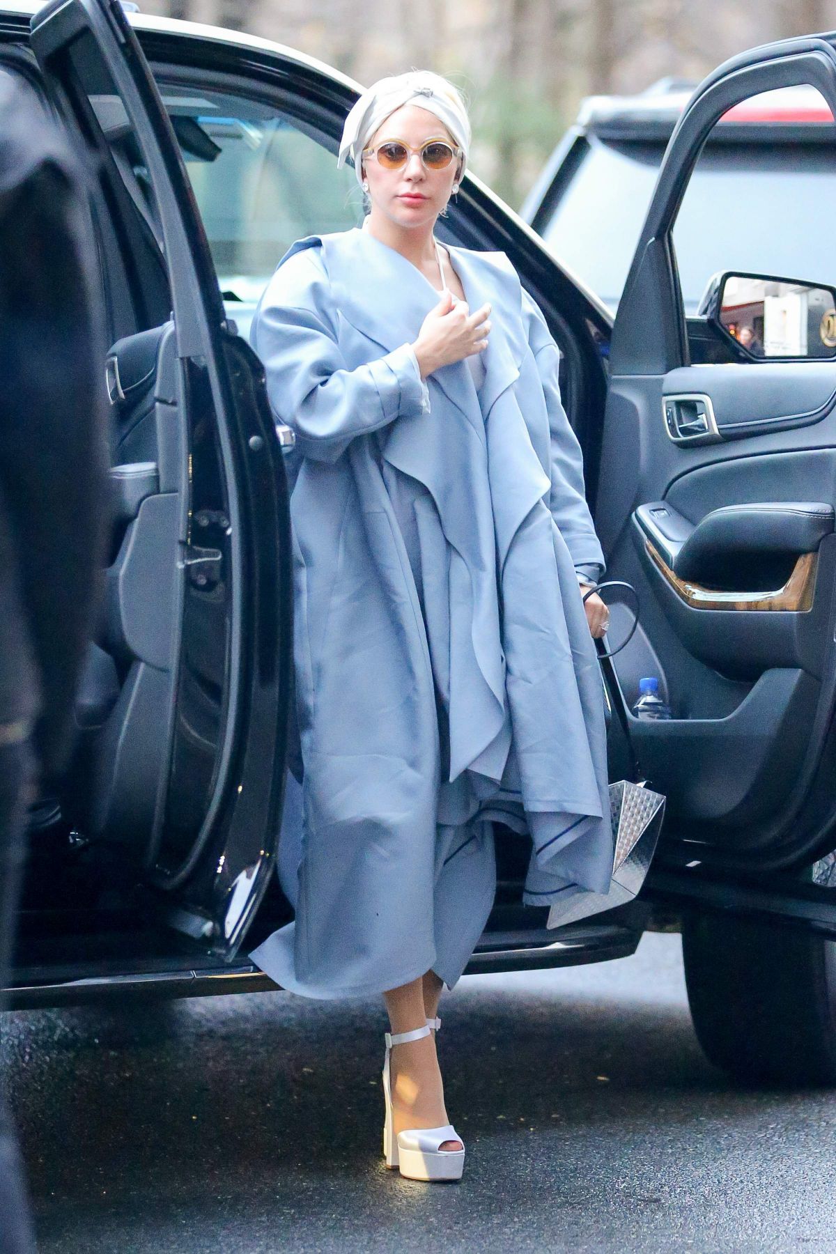 LADY GAGA Out Shopping in New York 12/24/2015 – HawtCelebs