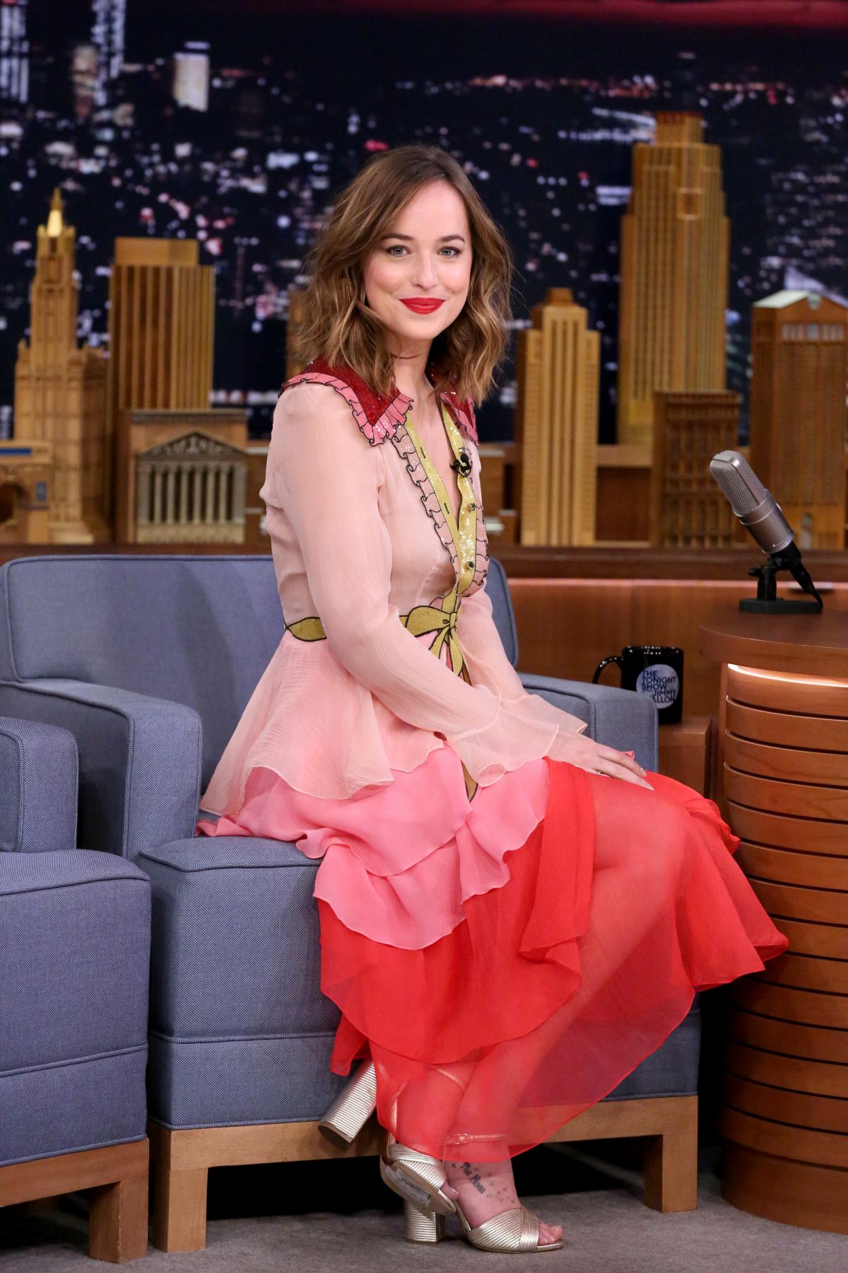 Dakota Johnson At Tonight Show Starring Jimmy Fallon In New York 01202016 Hawtcelebs 5802