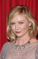 KIRSTEN DUNST at AFI Awards 2016 in Beverly Hills 01/08/2016