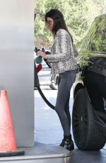 KENDALL JENNER at a Gas Station in Los Angeles 01/14/2016