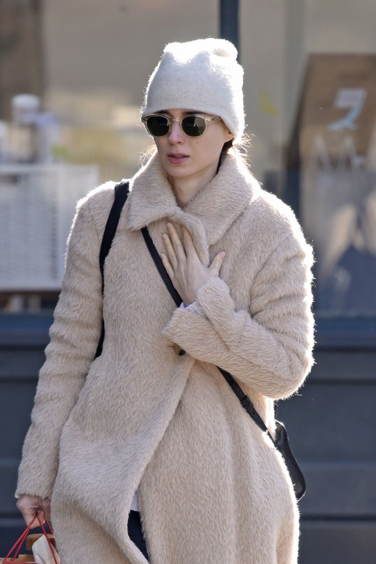 ROONEY MARA Out and About in New York 01/20/2016 – HawtCelebs