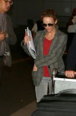 VANESSA PARADIS Arrives at LAX Airport in Los Angeles 01/04/2016