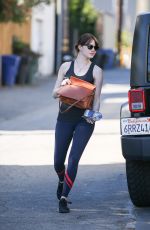 EMMA STONE Heading to a Gym in West Hollywood 02/08/2016 – HawtCelebs