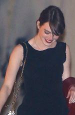 EMMA STONE Leaves Adele Concert in Los Angeles 02/12/2016