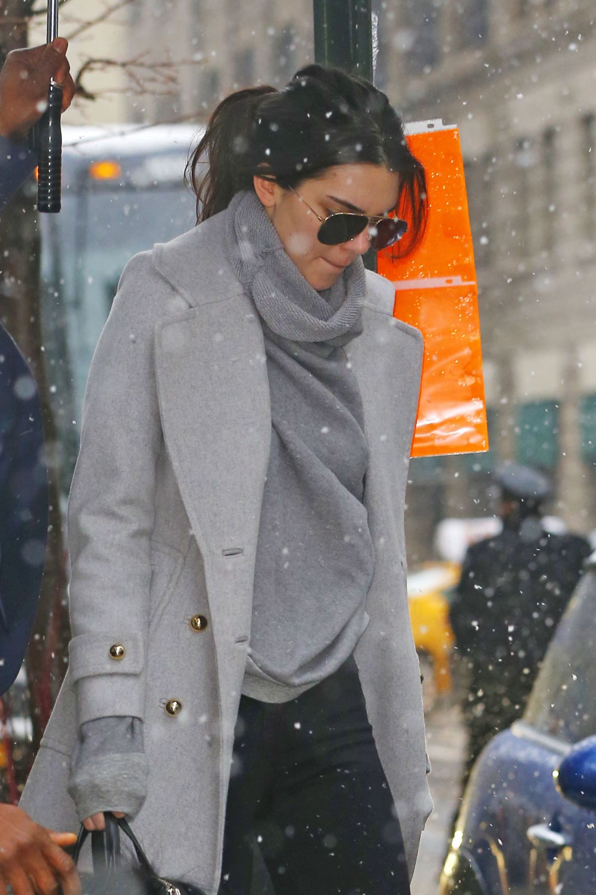 KENDALL JENNER Out and About in Manhattan 02/05/2016 – HawtCelebs