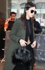 KENDALL JENNER Out in New York 02/11/2016