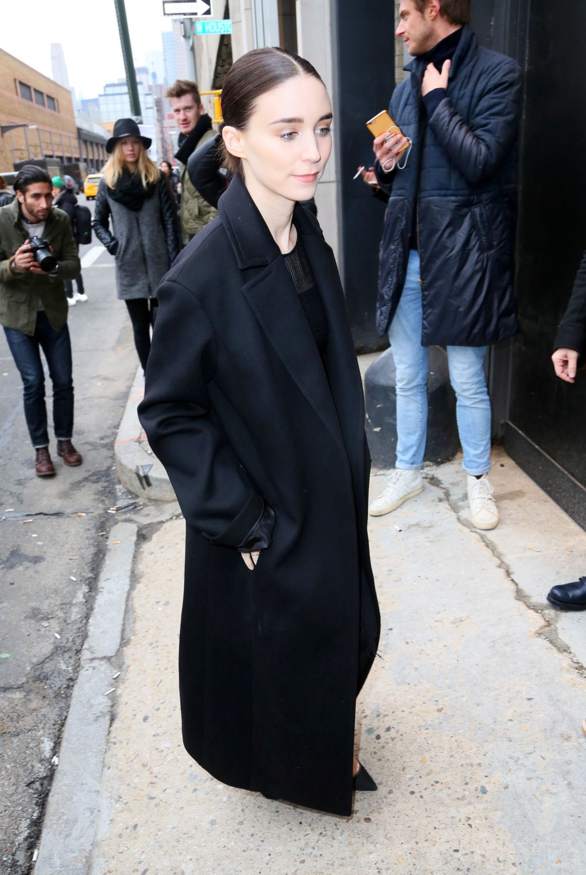 ROONEY MARA Arrives at Boss Women Fall 2016 Fashion Show in New York 02 ...