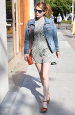EMMA ROBERS Out in West Hollywood 03/30/2016