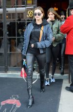 HAILEY BALDWIN Leaves The Bowery Hotel in New York 03/29/2016