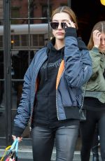 HAILEY BALDWIN Leaves The Bowery Hotel in New York 03/29/2016