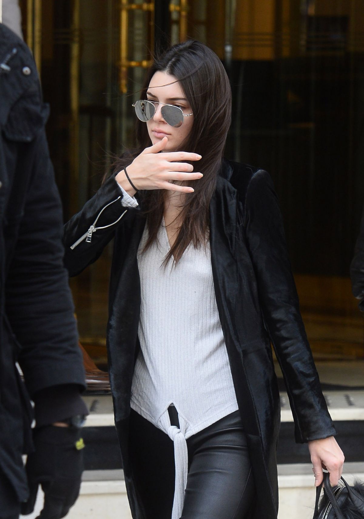 KENDALL JENNER Leaves Her Hotel in Paris 03/05/2016 – HawtCelebs