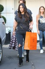 KIM KARDASHIAN Leaves Epione in Beverly Hills 03/10/2016