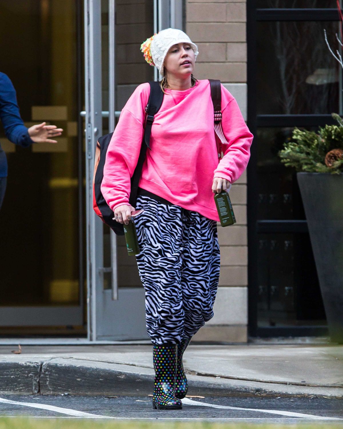 MILEY CYRUS Out and About in New York 03/15/2016 – HawtCelebs
