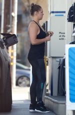 RONDA ROUSEY at a Gym and Gas Station in Los Angeles 03/09/2016