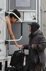 VICTORIA JUSTICE on the Set of 