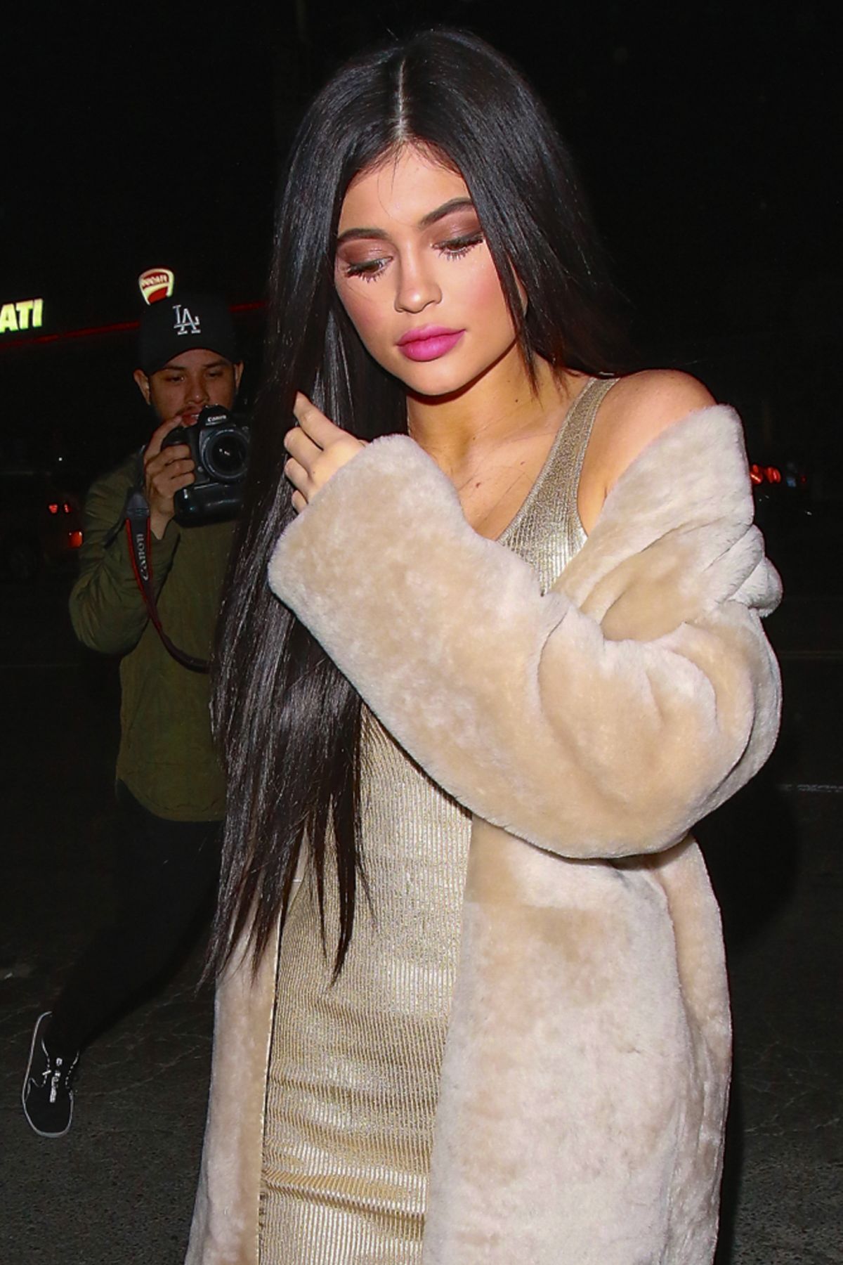 KYLIE JENNER Leaves Nice Guy in West Hollywood 04/02/2016 – HawtCelebs