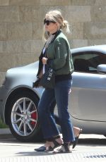 ASHLEY BENSON Out for Lunch on Memorial Weekend in Los Angeles 05/29/2016