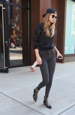 GIGI HADID Out in New York 05/23/2016