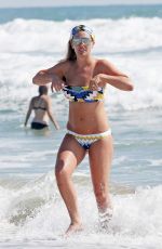 DANIELLE LLOYD in Bikini on the Beach in Malibu 06/24/2016