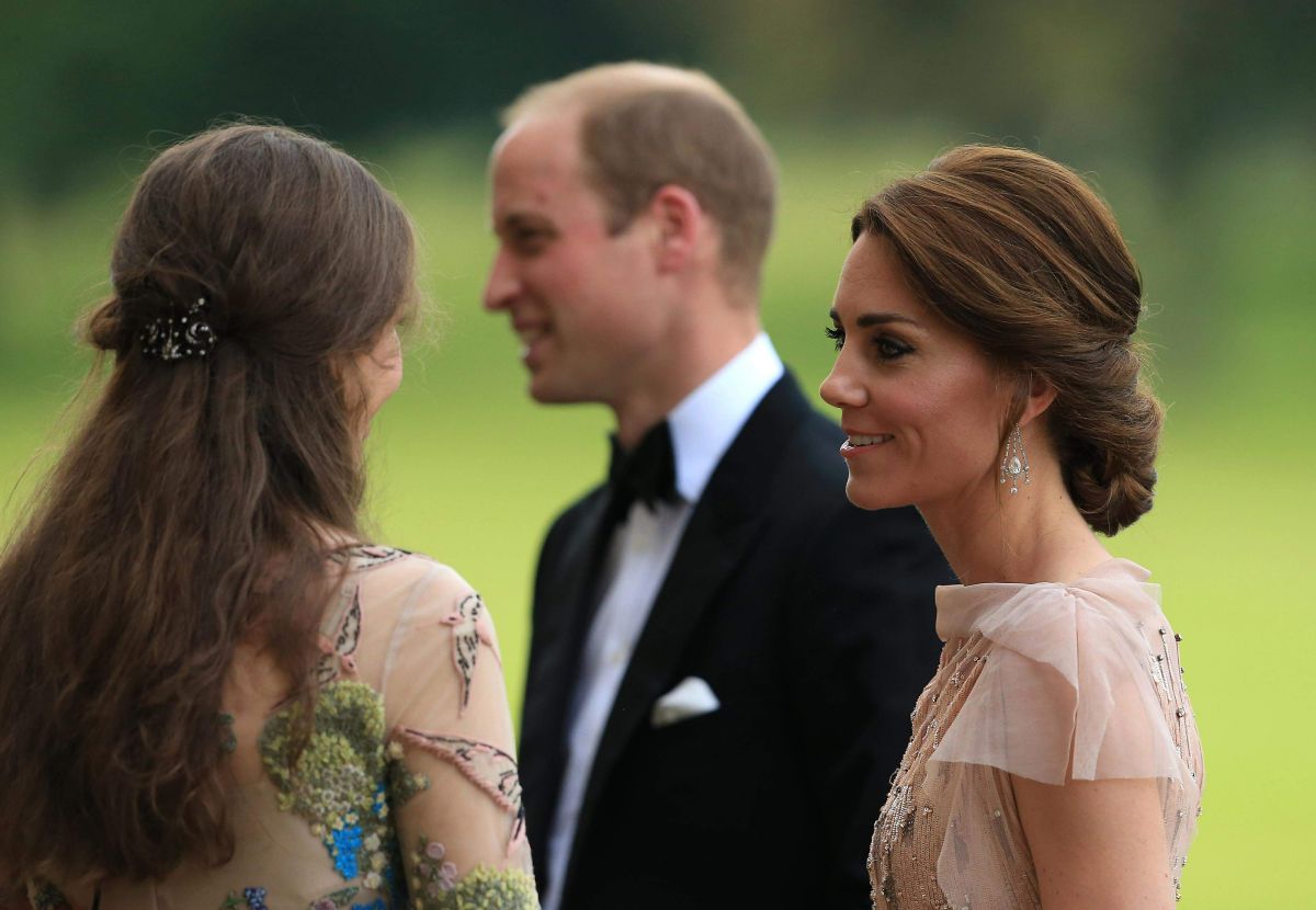 KATE MIDDLETON at a Gala Dinner at Houghton Hall in King’s Lynn 06/22 ...