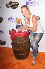 KENDRA WILKINSON at Ghost Rider Rides Again Event at Knotts Berry Farm in Buena Park 06/04/2016