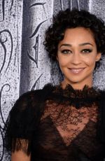 RUTH NEGGA at Warcraft Movie Premiere in Hollywood 06/06/2016