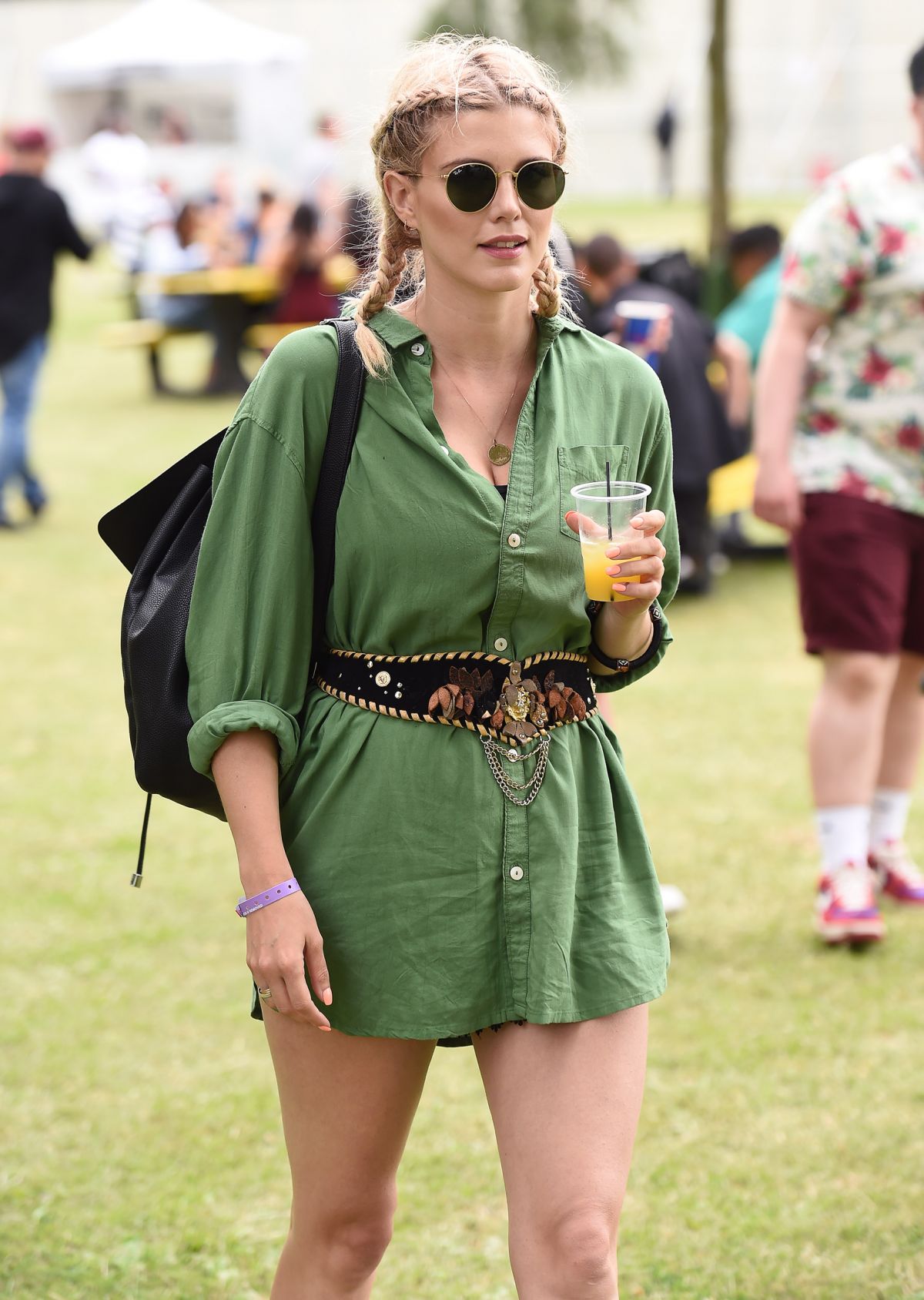ASHLEY JAMES at Wireless Festival at Finsbury Park in London 07/09/2016 ...