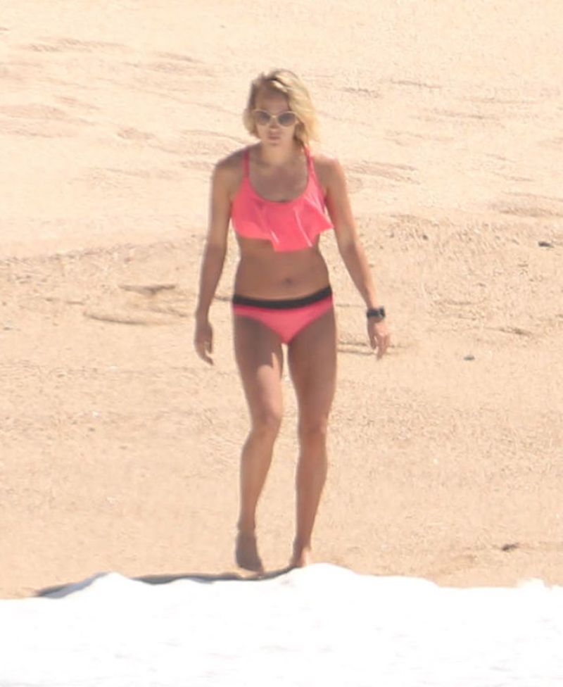 CARRIE UNDERWOOD in Bikini at a Beach in Cabo San Lucas 07/06/2016