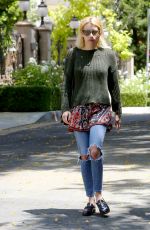 EMMA ROBERTS Out and About in Beverly Hills 07/06/2016