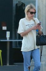 EMMA ROBERTS Out in Los Angeles 07/20/2016
