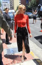 EMMA ROBERTS Outside Comic-con in San Diego 07/21/2016