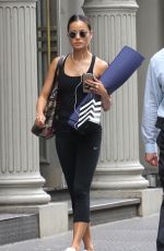 JAMIE CHUNG Leaves Yoga Class in New 07/13/2016