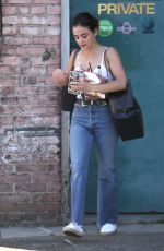 LUCY HALE Out and About in Beverly Hills 07/26/2016