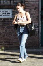 LUCY HALE Out and About in Beverly Hills 07/26/2016