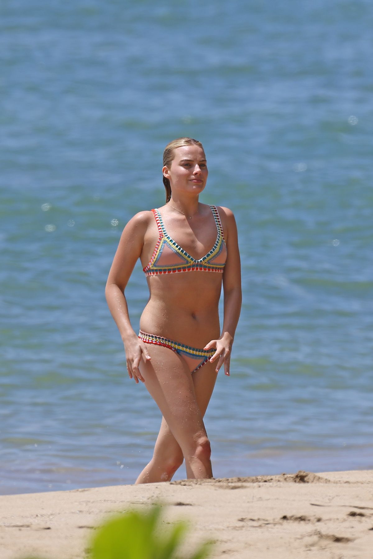 Margot Robbie In Bikini At A Beach In Hawaii 07142016 Hawtcelebs