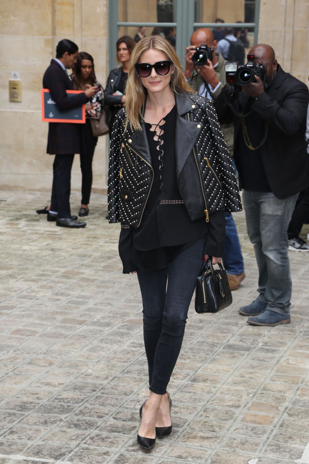 OLIVIA PALERMO at Alexis Mabille Fashion Show in Paris 07/05/2016 ...