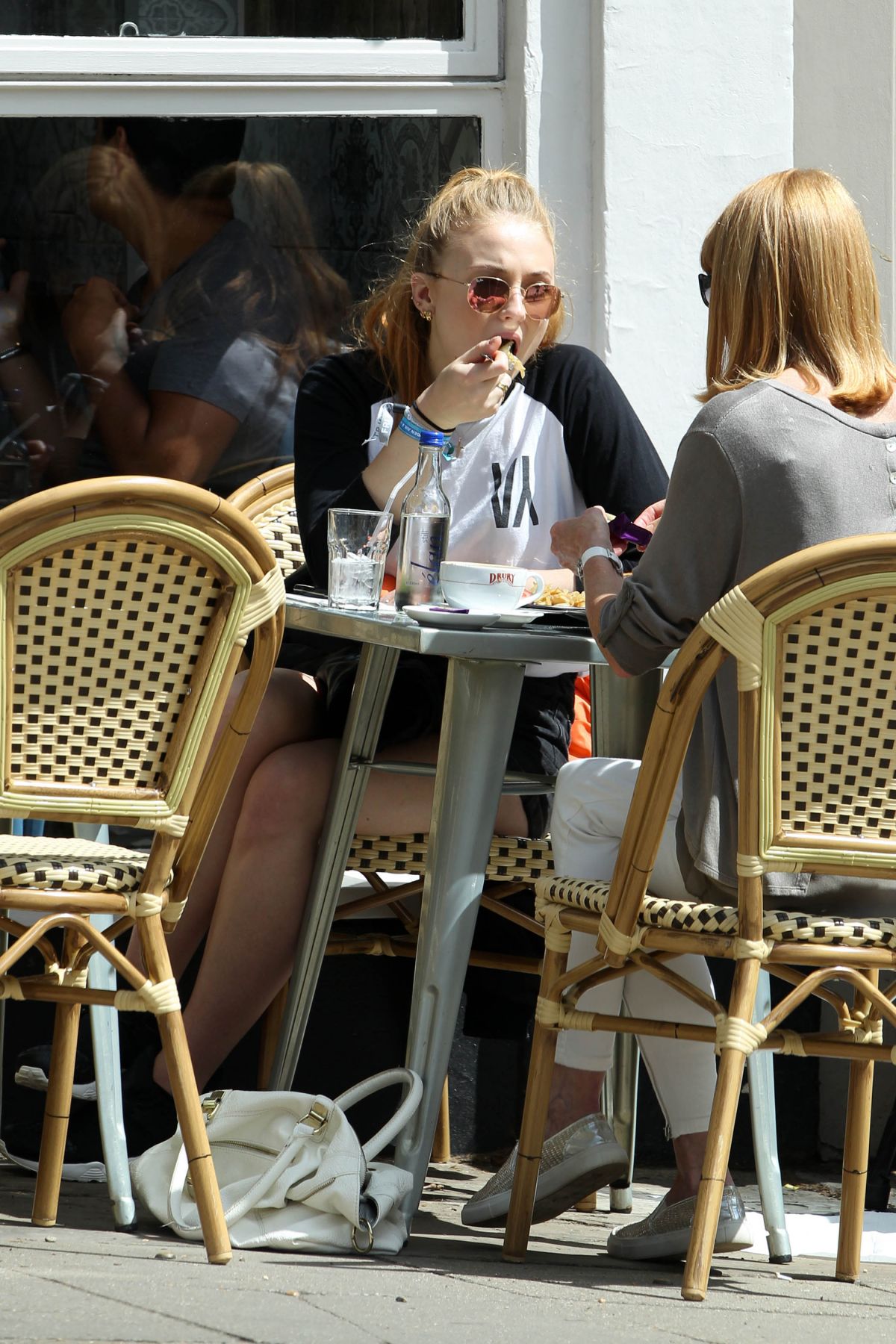 SOPHIE TURNER Out for Lunch in Montreal 06/22/2017 – HawtCelebs