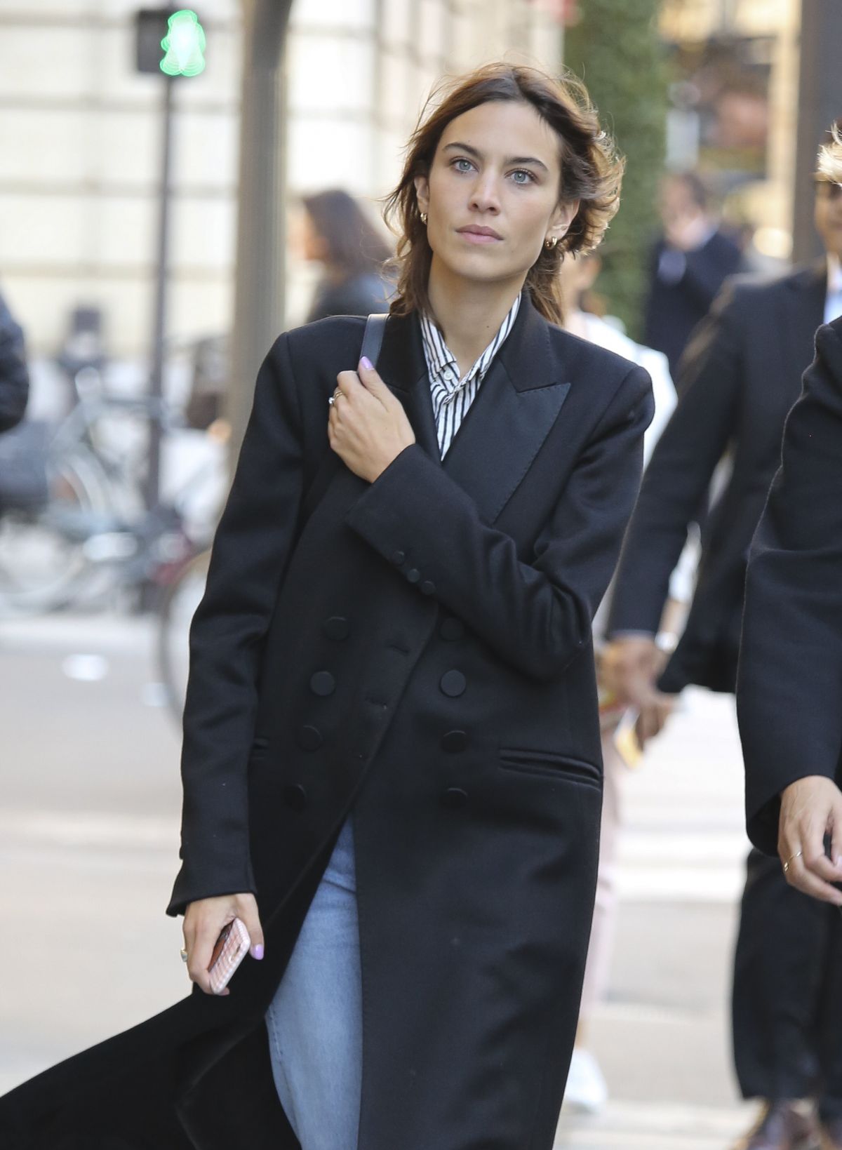 ALEXA CHUNG Out for Shopping in Paris 10/05/2016 - HawtCelebs