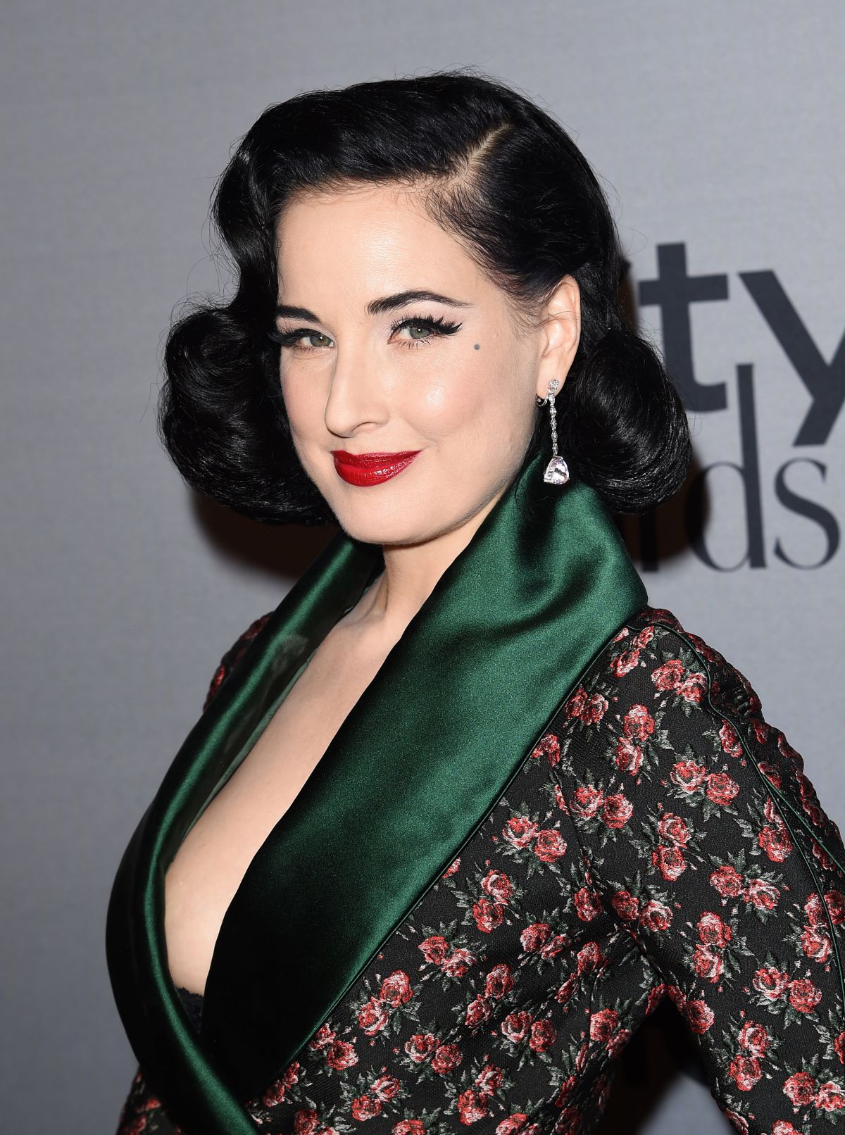 DITA VON TEESE at 2nd Annual Instyle Awards in Los Angeles 10/24/2016