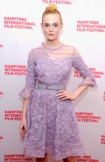 ELLE FANNING at ’20th Century Women’ Premiere at Hamptons International ...
