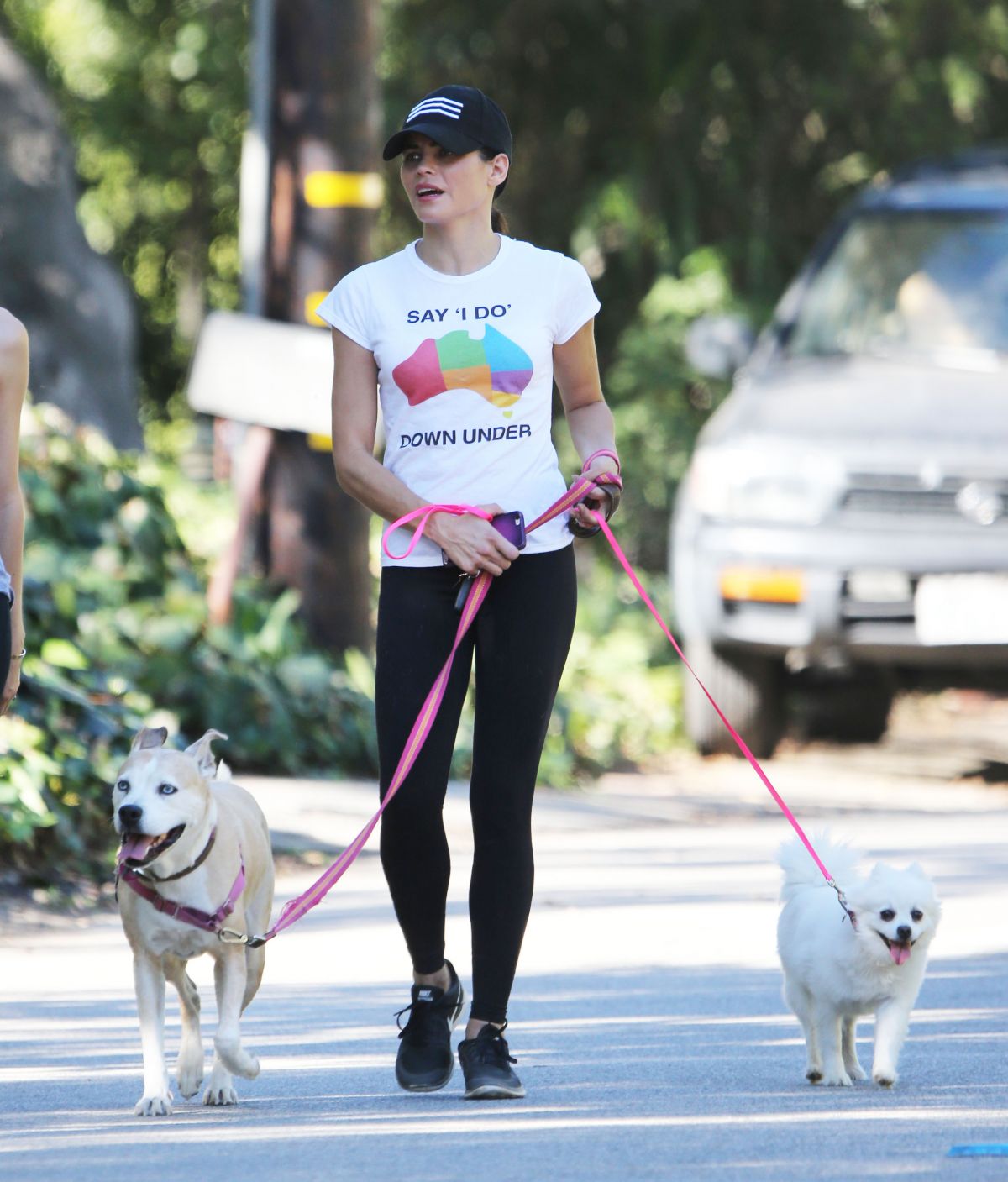 JENNA DEWAN Out for a Hike at Tree People Park in Los Angeles 10/20 ...