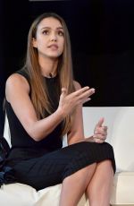 JESSICA ALBA Speaks at 2016 Forbes Under 30 Summit in Boston 10/17/2016