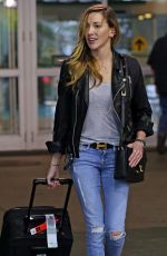 KATIE CASSIDY at Airport in Vancouver 10/06/2016