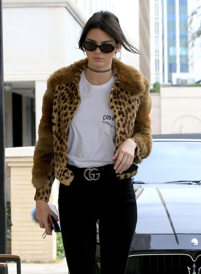 KENDALL JENNER Out and About in Beverly Hills 10/12/2016 – HawtCelebs