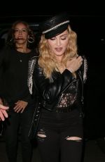 MADONNA at Mert & Marcus: Works 2001-2014 VIP Party in London 10/27/2016