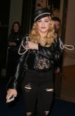 MADONNA at Mert & Marcus: Works 2001-2014 VIP Party in London 10/27/2016